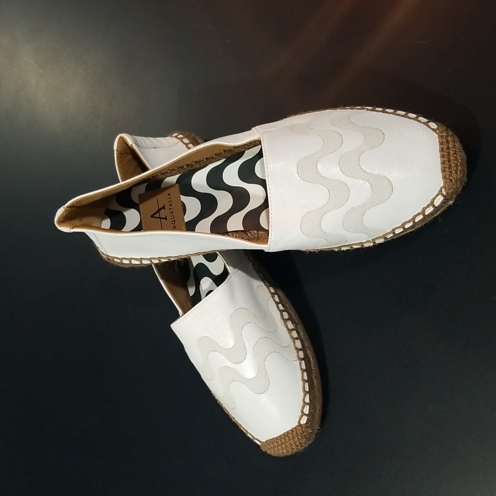 Aquatalia size 8 espadrilles never worn